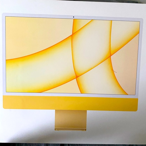The brand Apple the color gold